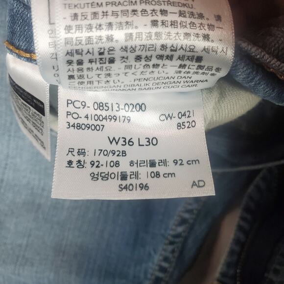 Levi 513 Jeans Mens 36x30 - Picture 6 of 8